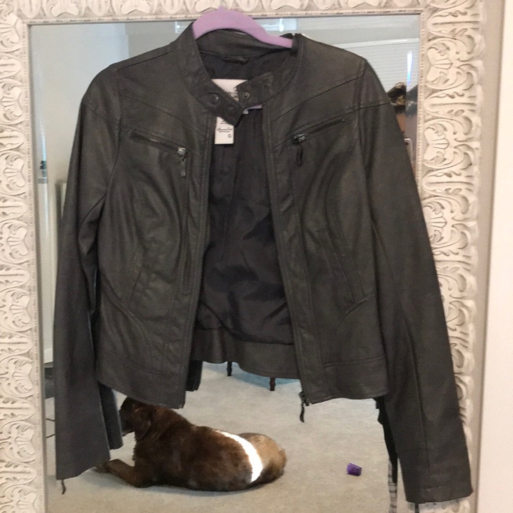 Leather jacket